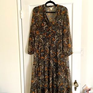 Maxi floral dress